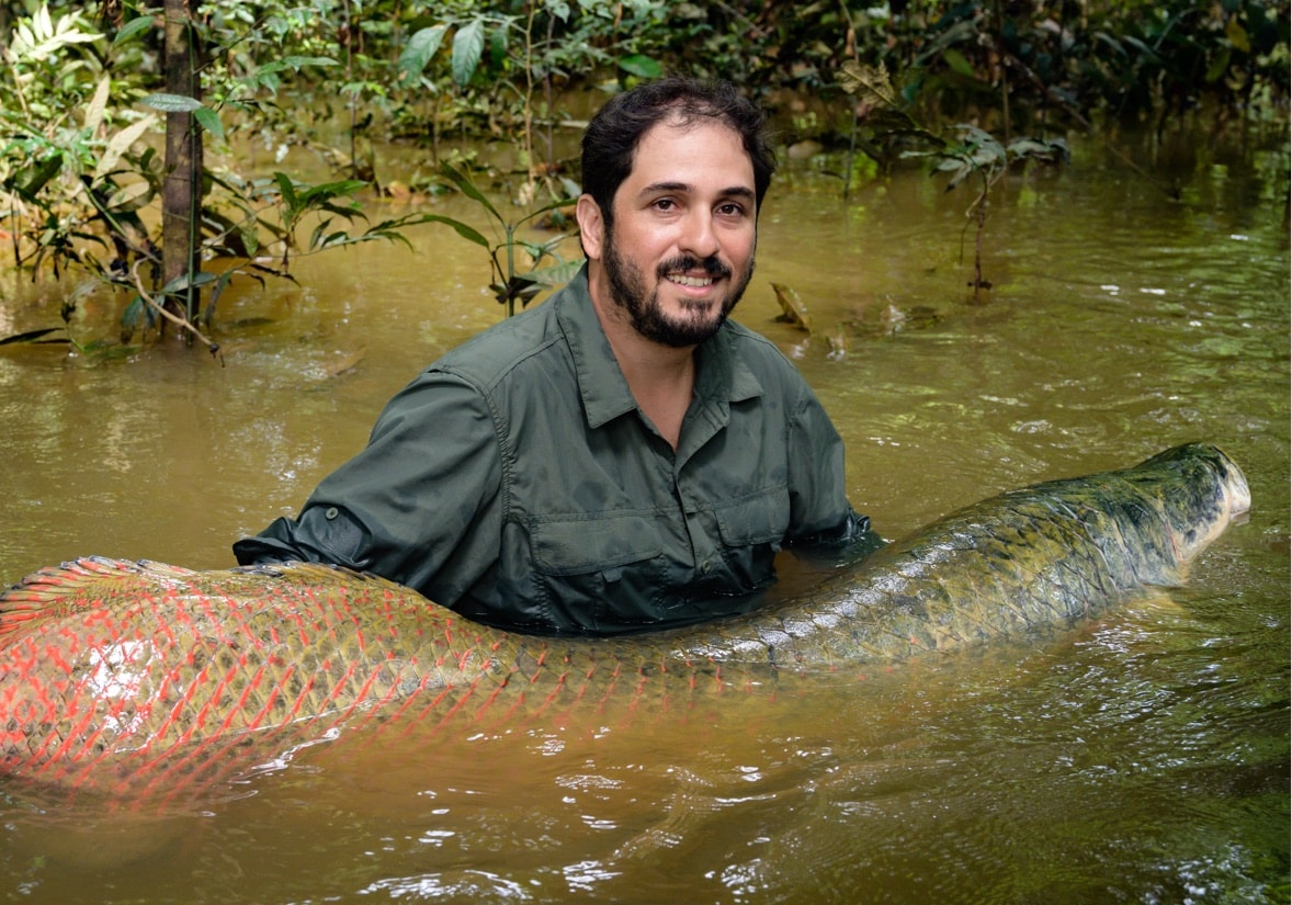 アマゾンのために巨大魚を保護 ロレックス賞